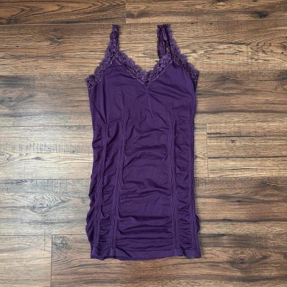 Plum Purple Y2K Lace Cami Vneck Women S Whimsygoth Indie Sleaze Fairycore Boho